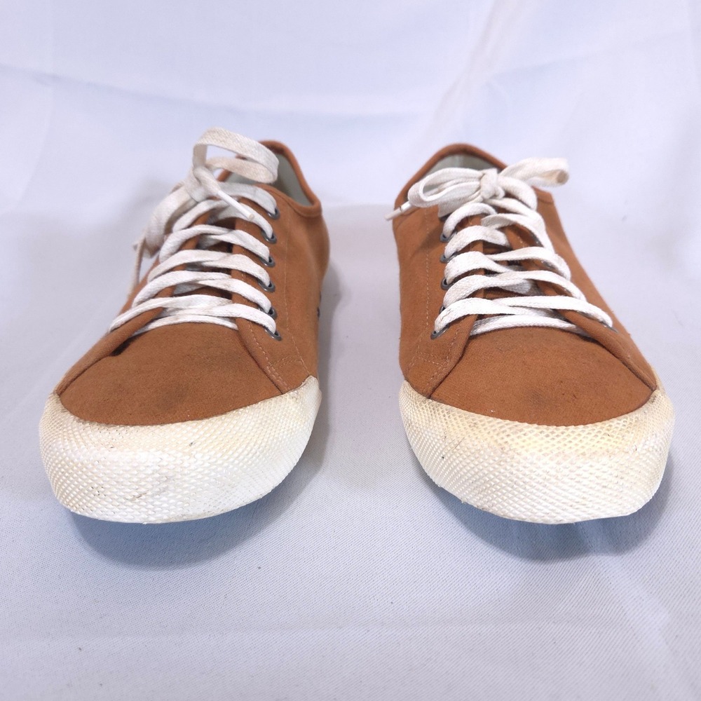 SeaVees Monterey Sneaker Womens 10 Classic Spice Canvas Low Top Brown Earthy - Picture 4 of 12